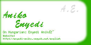 aniko enyedi business card